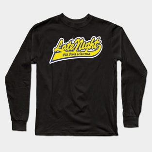 Late Night David Letterman Long Sleeve T-Shirt